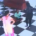 woman in Nutan Naidu make video call to live srikanth head shaving