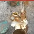 Gold coins found in Srisailam construction works