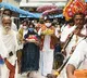 Special Poojas in Indrakeeladri Durgamma on behalf of Ashdanasan First Day