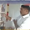Vizag police constable offers prayers to his father