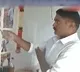 Vizag police constable offers prayers to his father