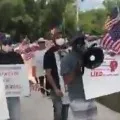 Indians in America protest against Democratic senator