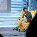 Megastar Chiranjeevi attends to SamJam shoot