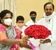 KCR meets governor Tamilisai