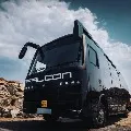 Lorry hits Allu Arjun caravan