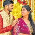 Cricketer Srikar Bharat Weds Anjali