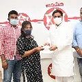 Pawan Kalyan donates one lakh rupees for a Janasena worker