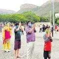Piligrims Heavy Queue for Balaji Darshan