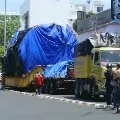 Heavy Truck started last year from Maharashtra has reached Kerala