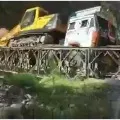 Bridge collapsed near Indo China border