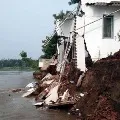 Hero Sharvanand Grand Father House demolish in Krishna Flood