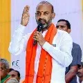 Bandi Sanjay says he will protect NTR and PV ghats