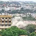 Telangana secretariat demolition works started