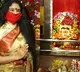 Sanchaita visits vizianagaram pyditalli ammavaru temple