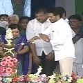 Jagan inaugurates YSR Jagananna Colony Pailon