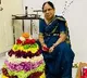 CM KCR wife Sobha helps a family