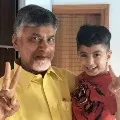 Devansh Enter into Grandfather Chandrababu Live Goes Viral