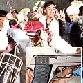 groom dance with pistol in marriage barath