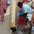 Man cuts his wife head and thrown it in front of a house