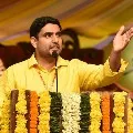 Nara Lokesh shares a video of destruction and vandalizing
