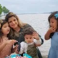 rambha with family