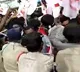 Students Union protests at minister Botsa house in Vijayanagaram