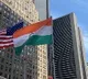 Indian Flag Hoisted at Newyork Time Square First Time