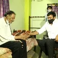 Chiranjeevi Met Senior Journalist Rammohan