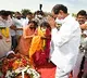 CM KCR attends Nomula Narsimhaiah funerals