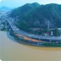 Drone view of Vijayawada Kanakadurga flyover