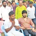 kollywood hero vishal in Krishna dist gudlavalleru