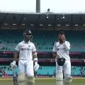 Fourth day play ends in Sydney test