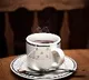 woman drinking tea only