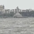 Heavy Flood for Hussain Sagar