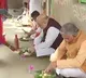 Amit Shah had lunch at farmers house