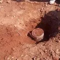 Maoists planting mines on the Bhadrachalam Charla main road