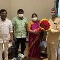 TDP leader Panabaka Lakshmi met party chief Chandrababu