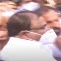 Somu Veerraju fell down during rift with police