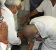 Chirag Paswan Touched Nitish Kumars Feet