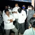 Perni Nani visits flood affected areas in Krishna river villages