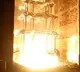 Antarvedi Sri Laxminarasimhaswamy chariot burnt
