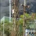 Huge fire accident in Bollaram industrial area