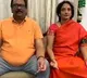 Krishnamraju and wife demonstrates Yoga to raise immunity