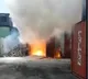 Fire accident held at Gate Way CFS Container Yard in Vizag