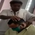 VRO had massage in village secretariat in East Godavari
