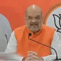Amit Shah press meet in Hyderabad