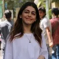 Actress Alaya Tries and Strugle in A New Yoga Pose