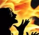 Lady Died in Fire Accident in Tamilnadu