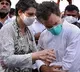 Rahul Gandhi fell down as Priyanka came to console her brother