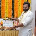 Saitej starts another movie under a debut director